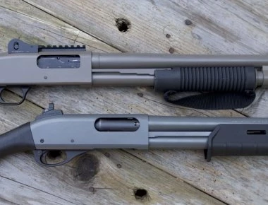 Remington Tac-14 εναντίον Mossberg Shockwave- Σύγκριση λειόκανων που προορίζονται για αυτοάμυνα στο σπίτι (βίντεο)